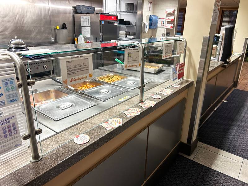 Friendsgiving meal at True Balance in Kleiner